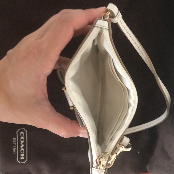 Offwhite Coach Wristlet - Picture 3 of 4